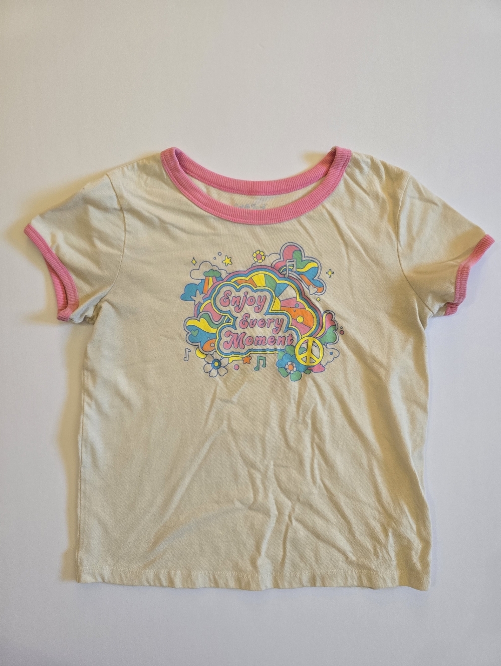 Cat & Jack "Enjoy Every Moment" Tshirt Sz 10